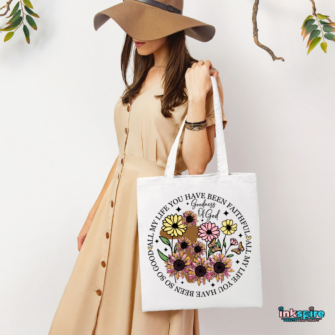 Tote Bag - Goodness Of God - 1 Pc - Inkspire Prints and Craft