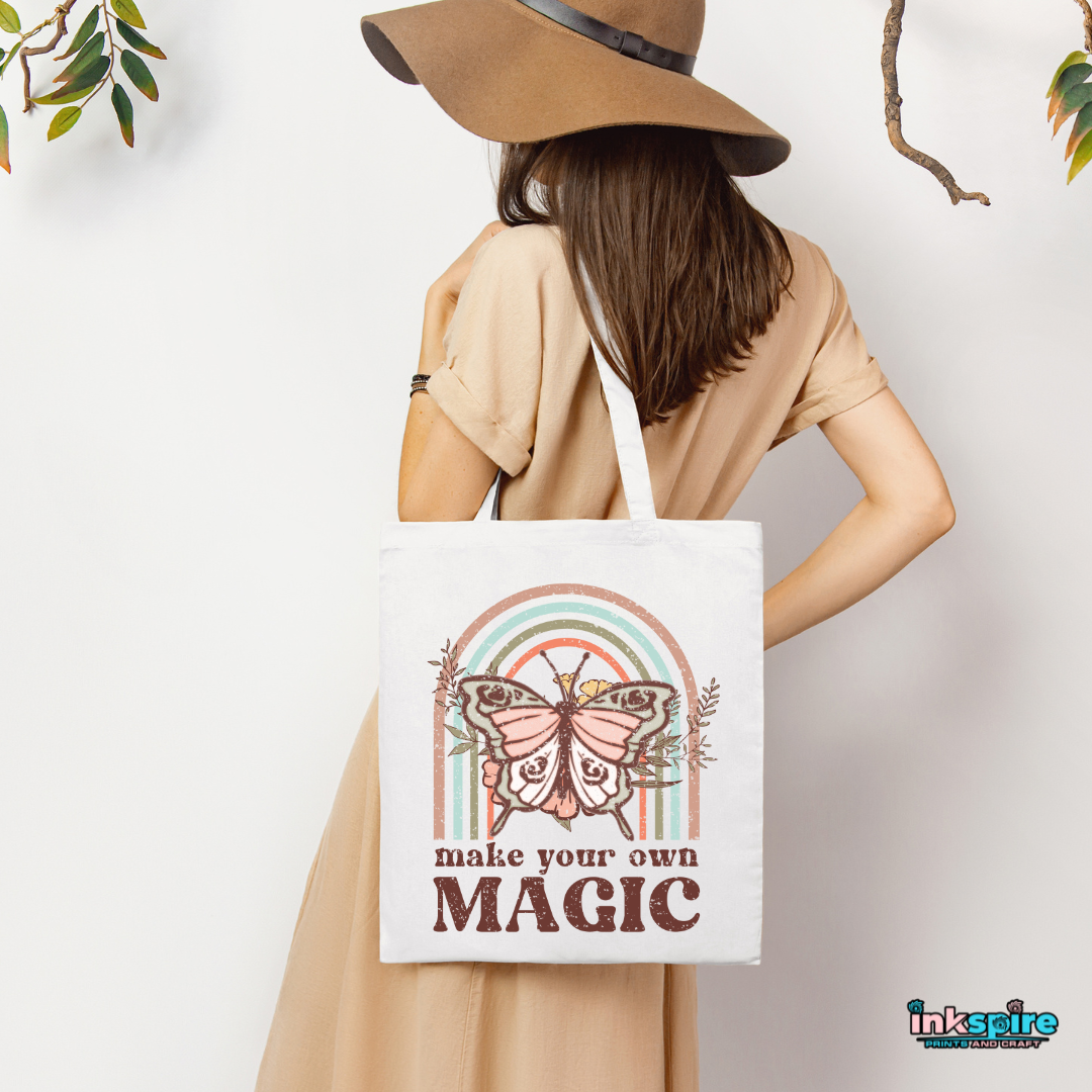 Tote Bag - Make your own Magic - 1 Pc - Inkspire Prints and Craft