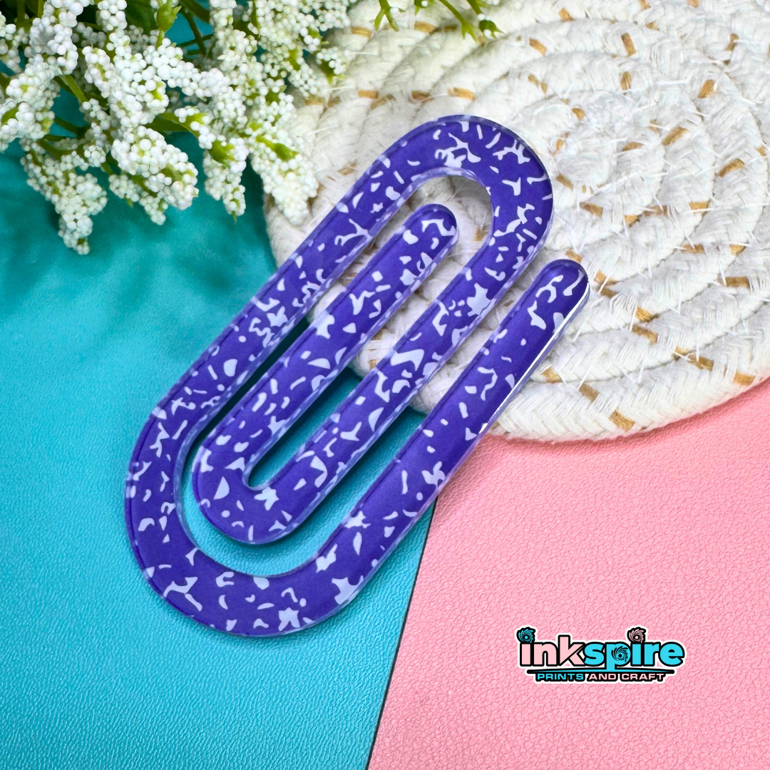 Giant Paper Clips - Colored Composition - 1 Pc - Inkspire Prints and Craft