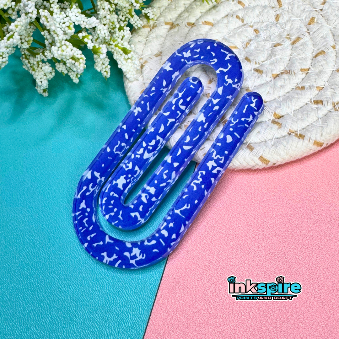 Giant Paper Clips - Colored Composition - 1 Pc - Inkspire Prints and Craft