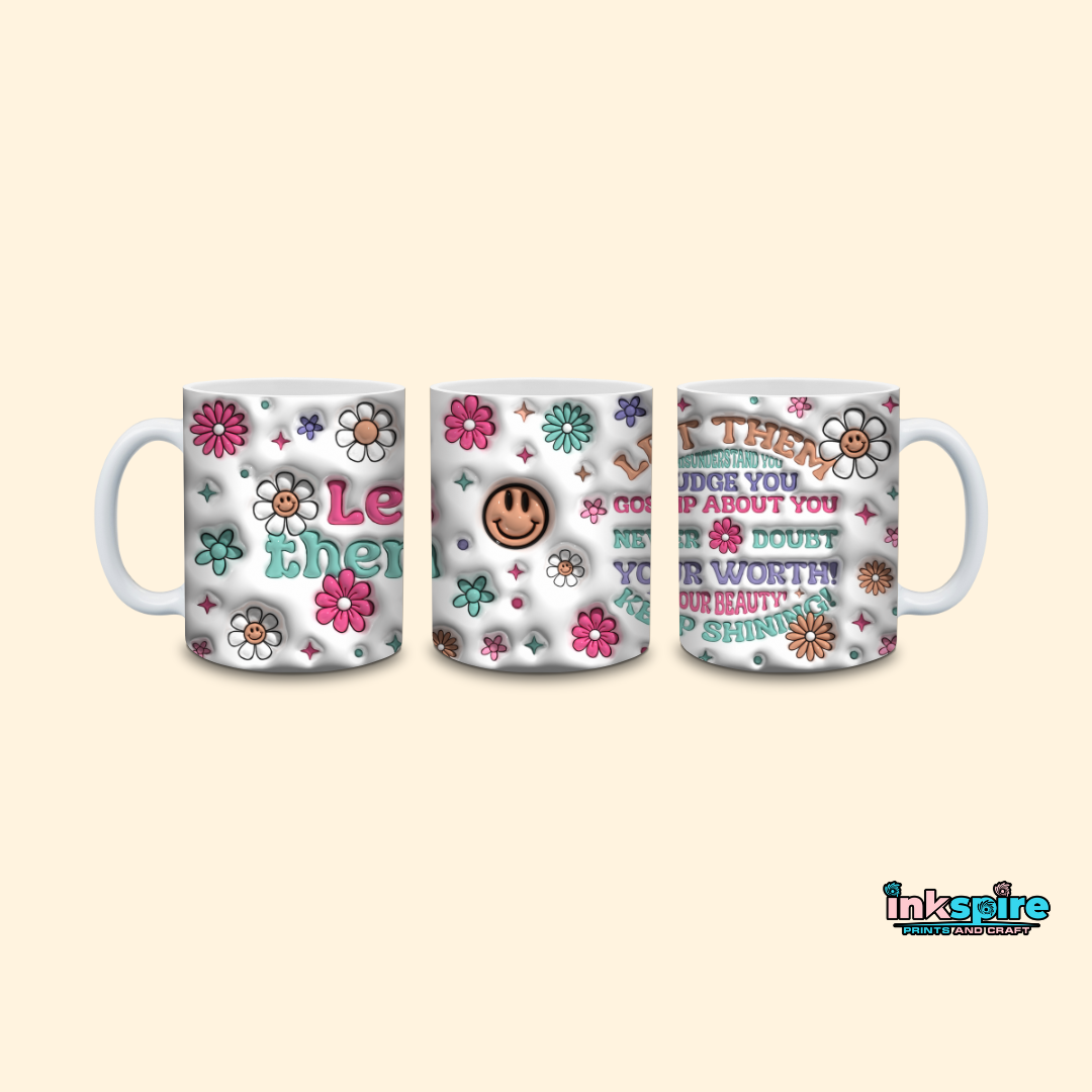 Mug - 3D Inspirational Design - 1 Pc - Inkspire Prints and Craft