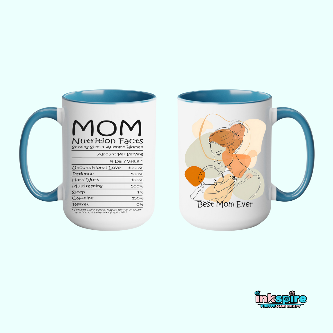 15oz - Mother's Day Mug V1 - 1 Pc - Inkspire Prints and Craft
