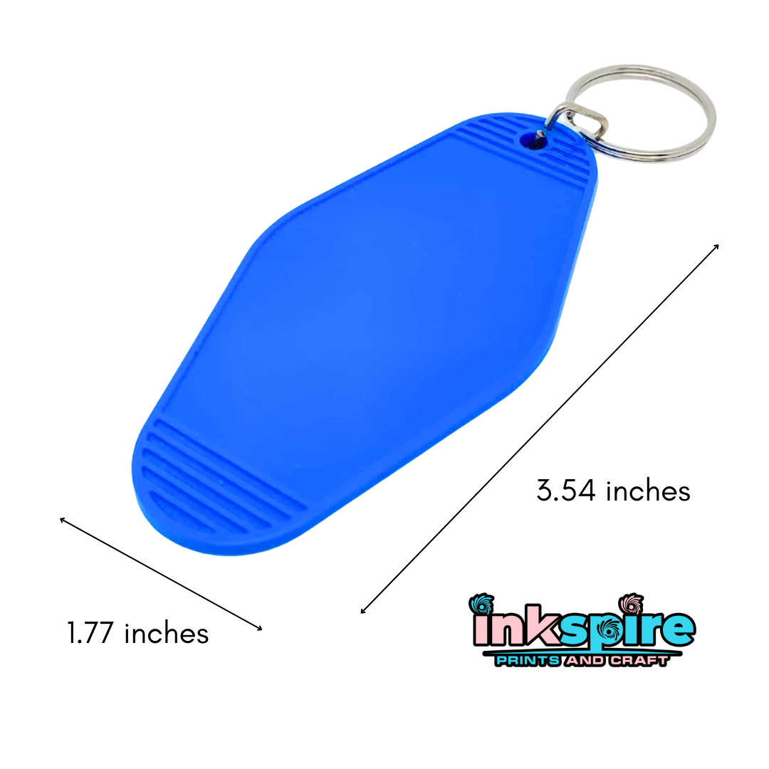 Hotel Keychain Style - Playful Words Design #5 - 1 Pc - Inkspire Prints and Craft