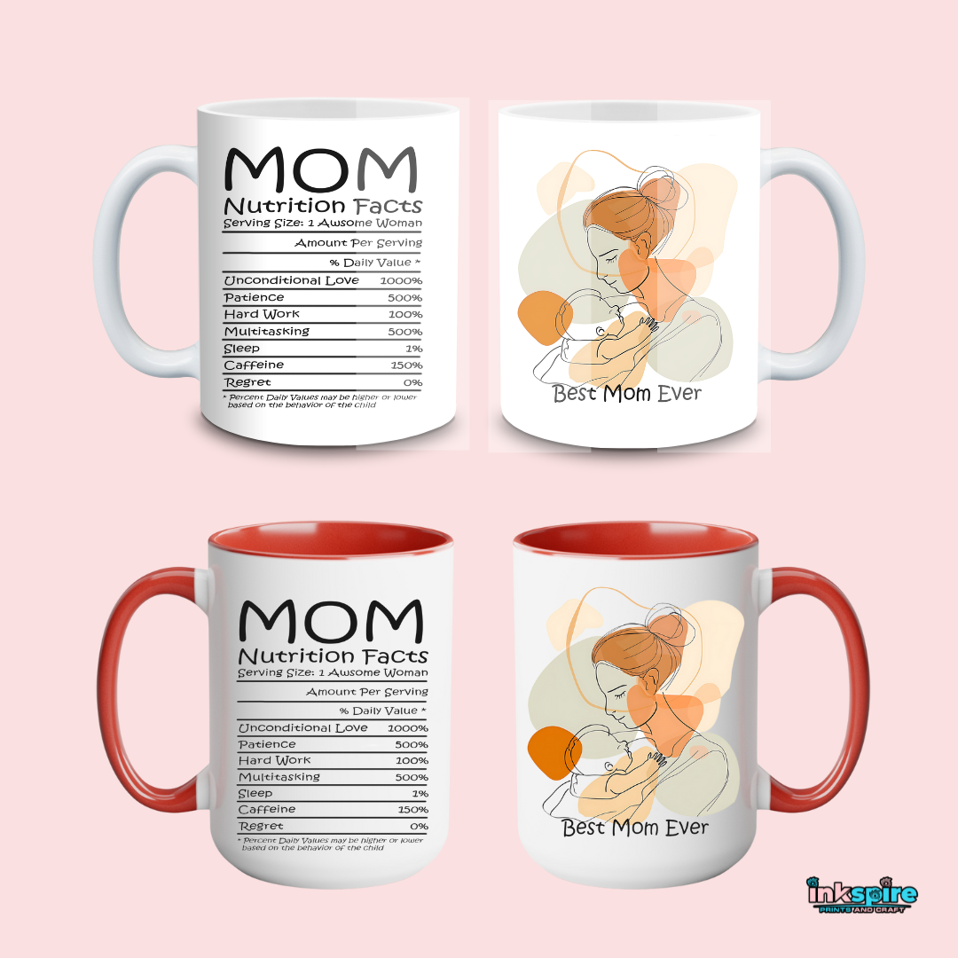 15oz - Mother's Day Mug V1 - 1 Pc - Inkspire Prints and Craft